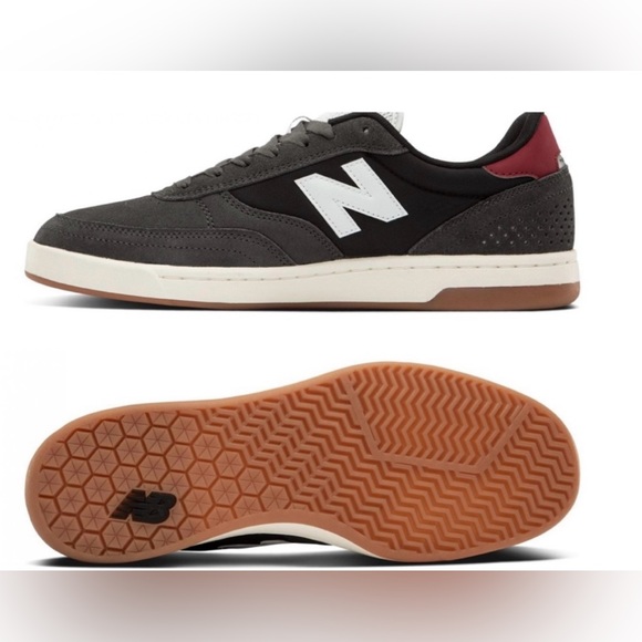 New Balance Numeric Nm440 Grey with Black UnisexExtra Laces New!